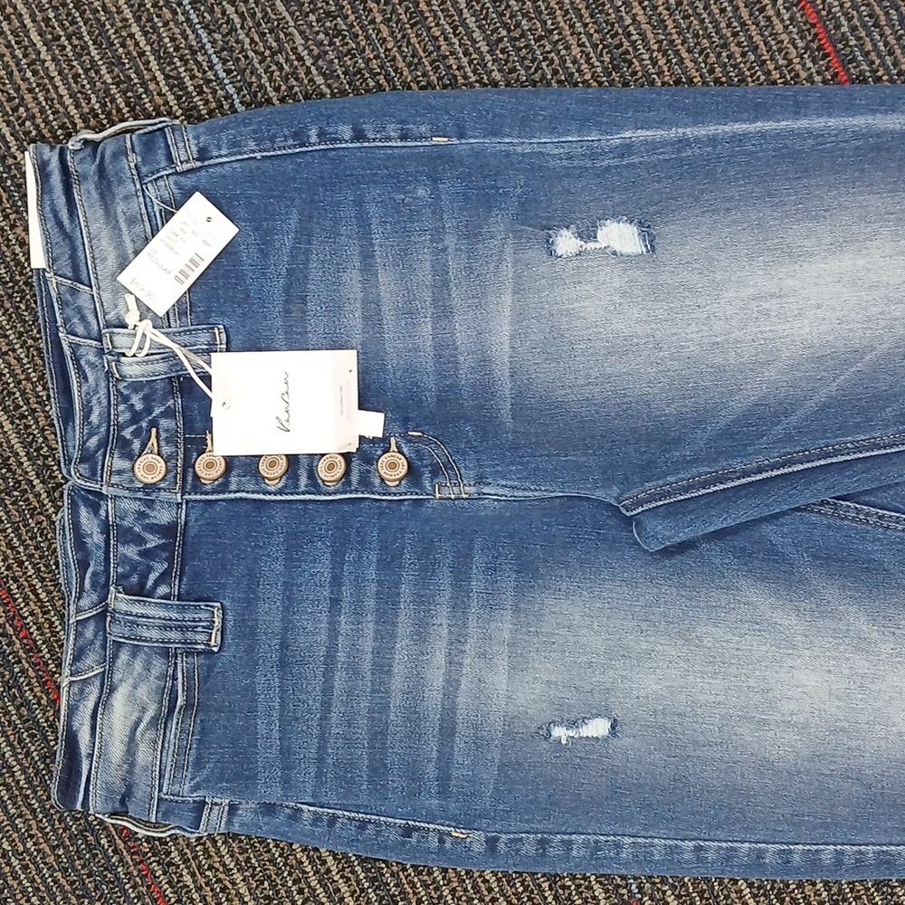 NWT KanCan Jeans high rise flare 28Wx33L - Picture 3 of 9